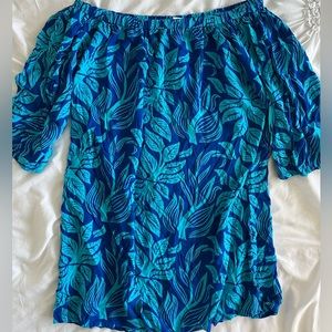 Off the Shoulder Hawaiian Dress